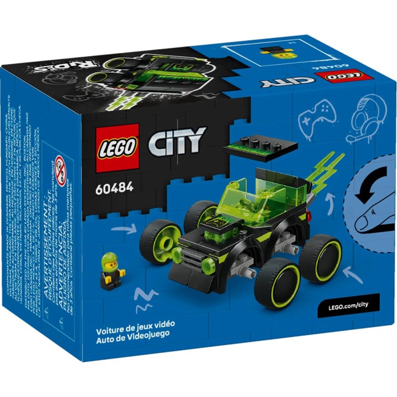 LEGO CITY 60484 Rides - Gaming Race Car