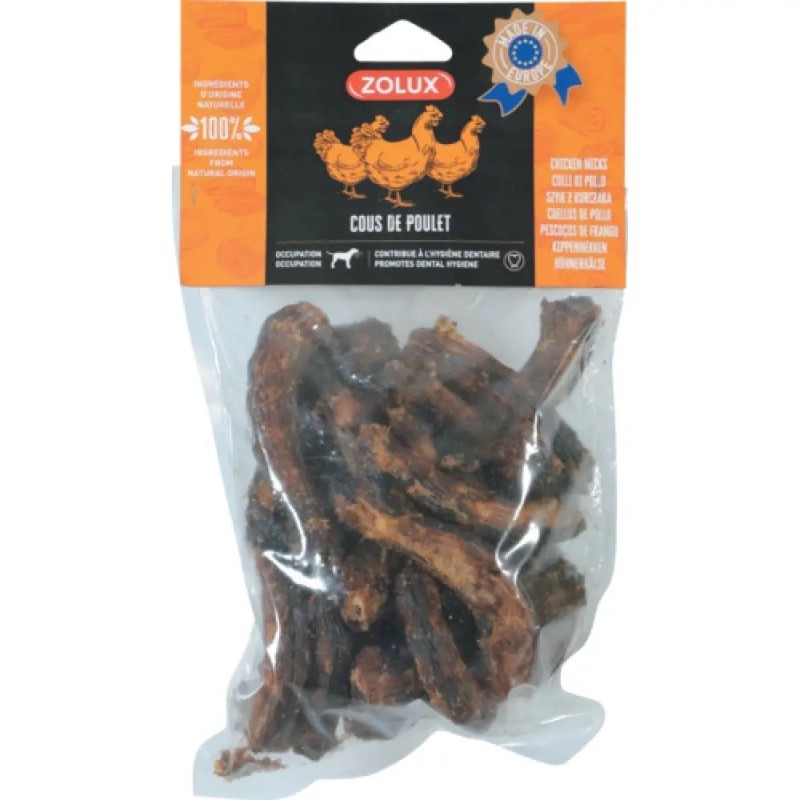 ZOLUX Chicken neck - chew for dog - 500g