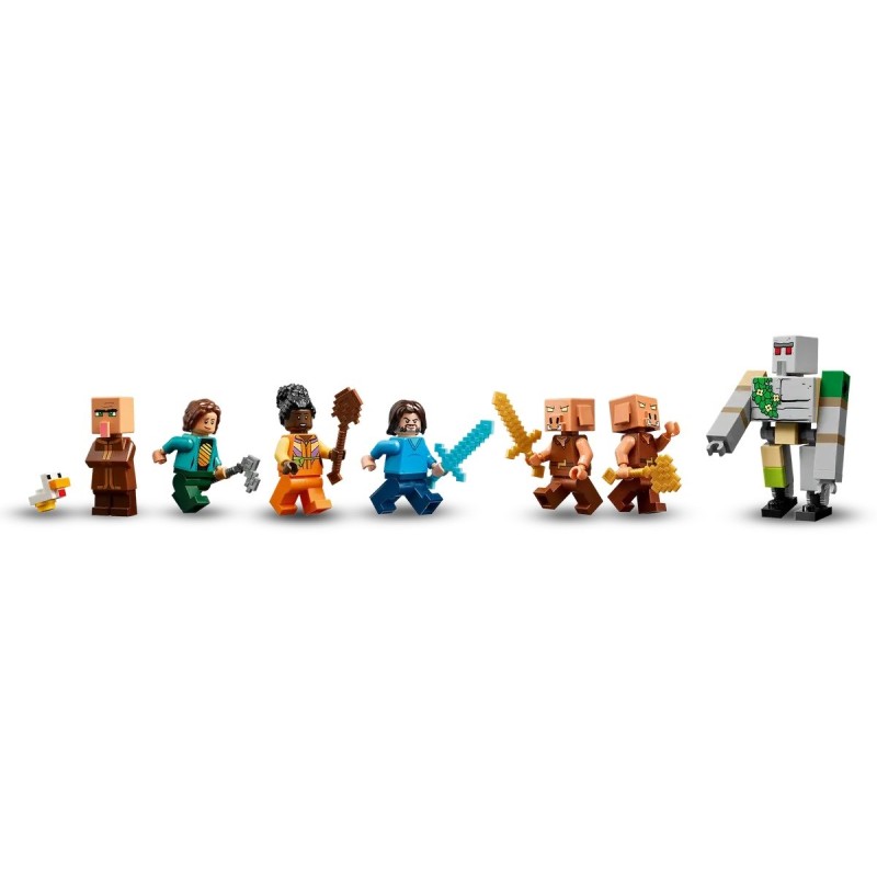 LEGO MINECRAFT 21273 The Ghast Balloon Village Attack LEGO MINECRAFT 21273 The Ghast Balloon Village Attack
