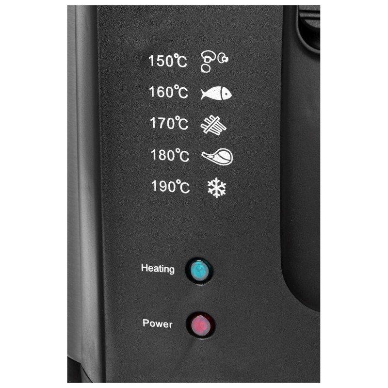 Clatronic FR 3649 Single 2.5 L 1600 W Black Clatronic FR 3649 Single 2.5 L 1600 W Black