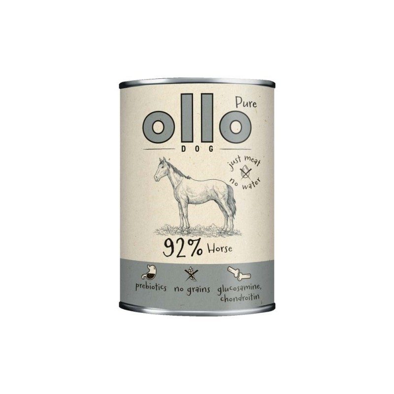 OLLO Pure Horse - wet dog food - 400g OLLO Pure Horse - wet dog food - 400g