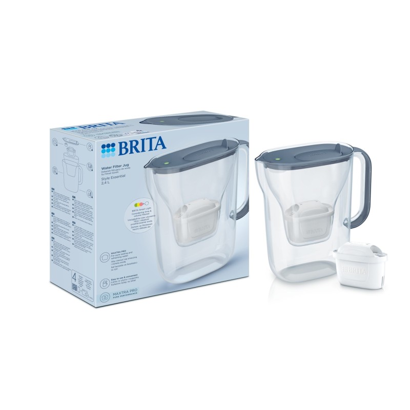 Brita Style Essential+1 Maxtra Pro PP filter jug (graphite) Brita Style Essential+1 Maxtra Pro PP filter jug (graphite)