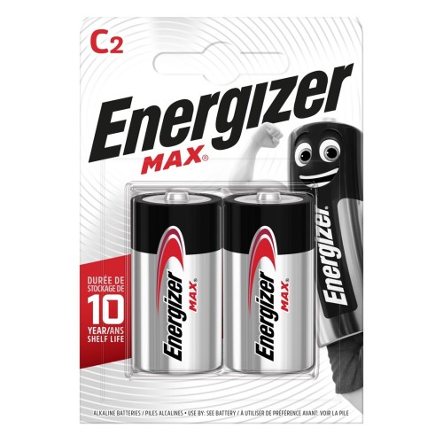 ENERGIZER BATTERY MAX C LR14. 2 pcs. ECO package ENERGIZER BATTERY MAX C LR14. 2 pcs. ECO package