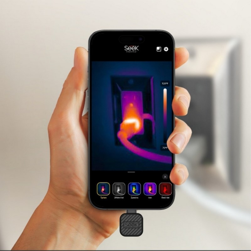 Seek Thermal CQ-DBAX thermal imaging camera Black 320 x 240 pixels Seek Thermal CQ-DBAX thermal imaging camera Black 320 x 240 pixels