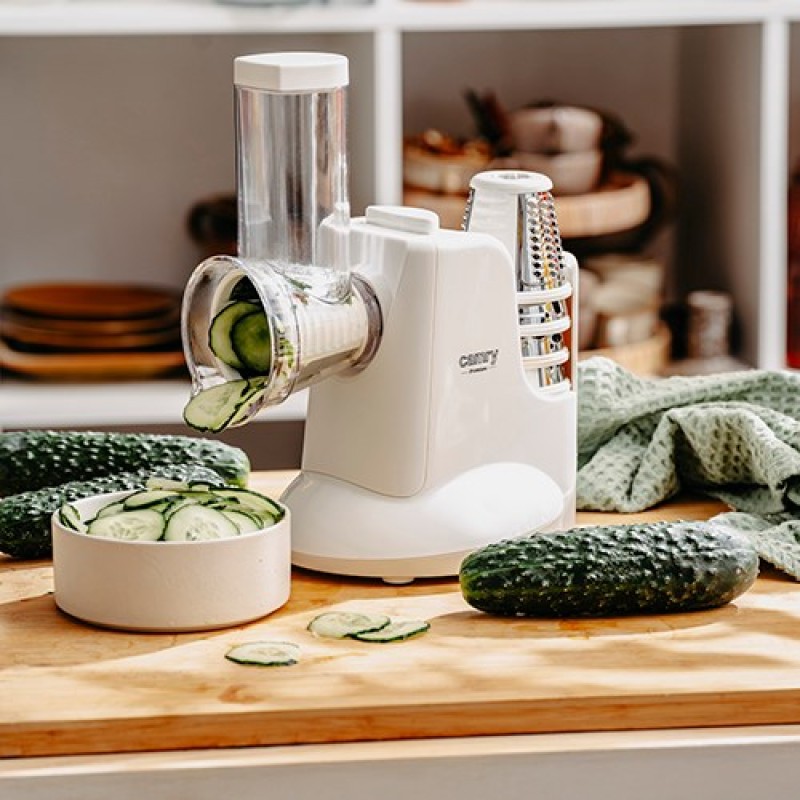Vegetable slicer CAMRY CR 4816 White Vegetable slicer CAMRY CR 4816 White