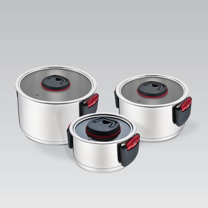 Maestro MR-3530-6 Pots set with folding handles 6 pieces Maestro MR-3530-6 Pots set with folding handles 6 pieces