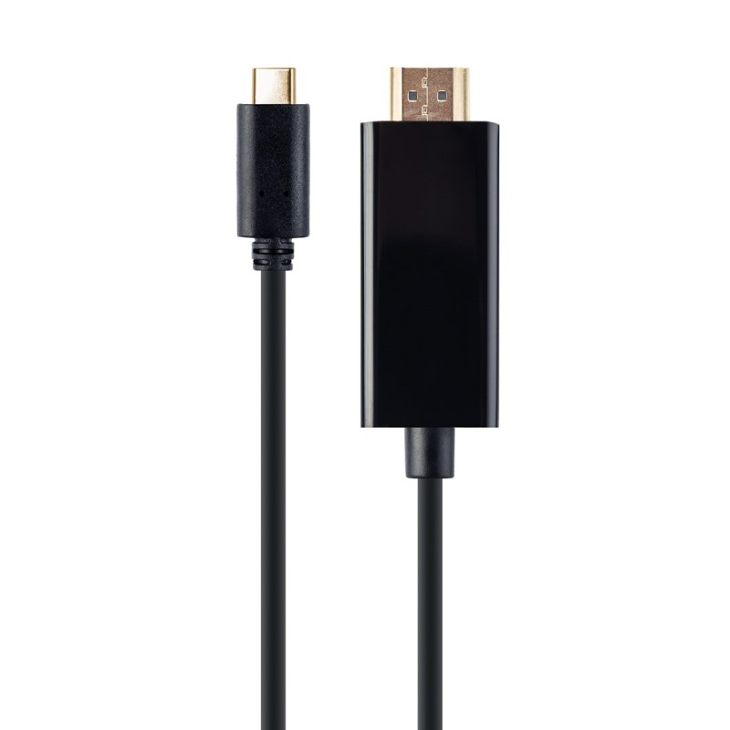 Gembird A-CM-HDMIM-01 USB-C male to HDMI-male adapter, 4K 30Hz, 2m, black Gembird A-CM-HDMIM-01 USB-C male to HDMI-male adapter, 4K 30Hz, 2m, black