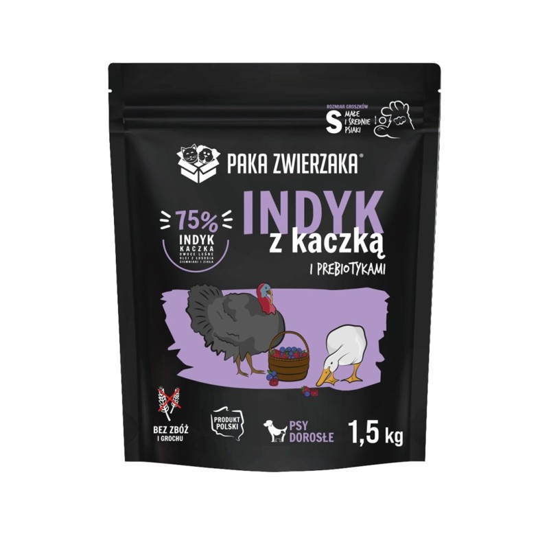 SYTA MICHA Chef Venison with cranberry and pumpkin seeds - dry dog food - 1,5kg SYTA MICHA Chef Venison with cranberry and pumpkin seeds - dry dog food - 1,5kg