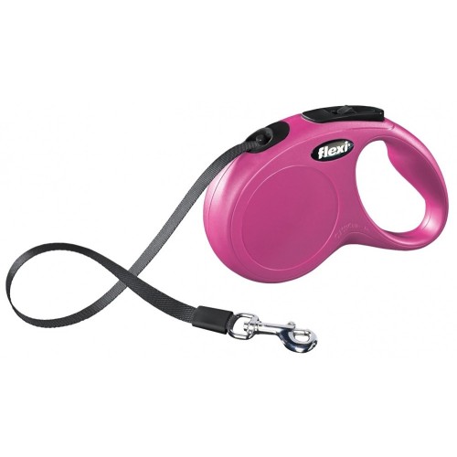 Flexi New CLASSIC 5 m Pink Dog Retractable lead Flexi New CLASSIC 5 m Pink Dog Retractable lead