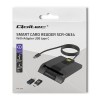 Qoltec 50634 Intelligent Smart ID chip card reader SCR-0634 | USB Type C Qoltec 50634 Intelligent Smart ID chip card reader SCR-0634 | USB Type C