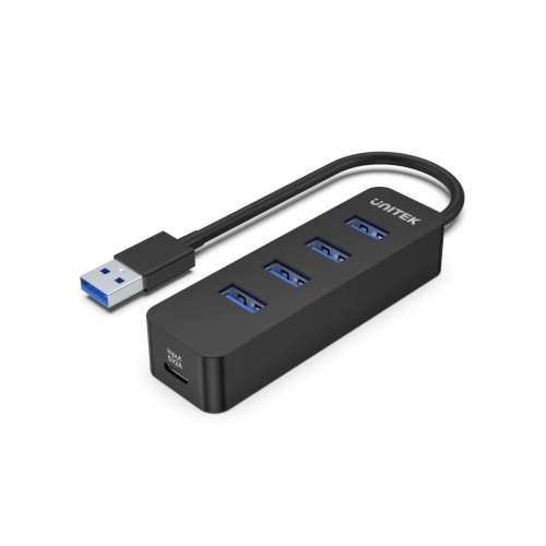 UNITEK HUB USB-A 4X USB-A 3.1, ACTIVE,10W, H1117A UNITEK HUB USB-A 4X USB-A 3.1, ACTIVE,10W, H1117A