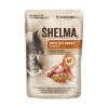 SHELMA Rich in turkey in sauce - wet cat food - 85g SHELMA Rich in turkey in sauce - wet cat food - 85g