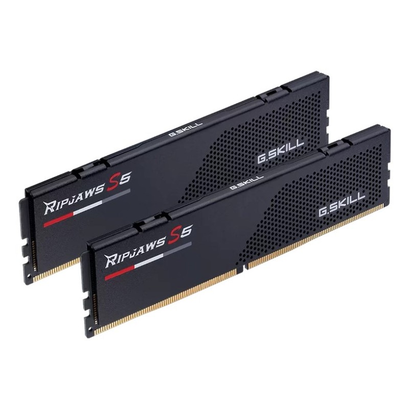 G.Skill Ripjaws S5 F5-6400J3648F16GX2-RS5K memory module 32 GB 2 x 16 GB DDR5 6400 MHz G.Skill Ripjaws S5 F5-6400J3648F16GX2-RS5K memory module 32 GB 2 x 16 GB DDR5 6400 MHz