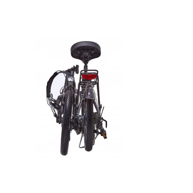 JOBOBIKE Sam - Składany Rower Elektryczny Miejski Dla Seniora 250W Szary JOBOBIKE Sam - Składany Rower Elektryczny Miejski Dla Seniora 250W Szary