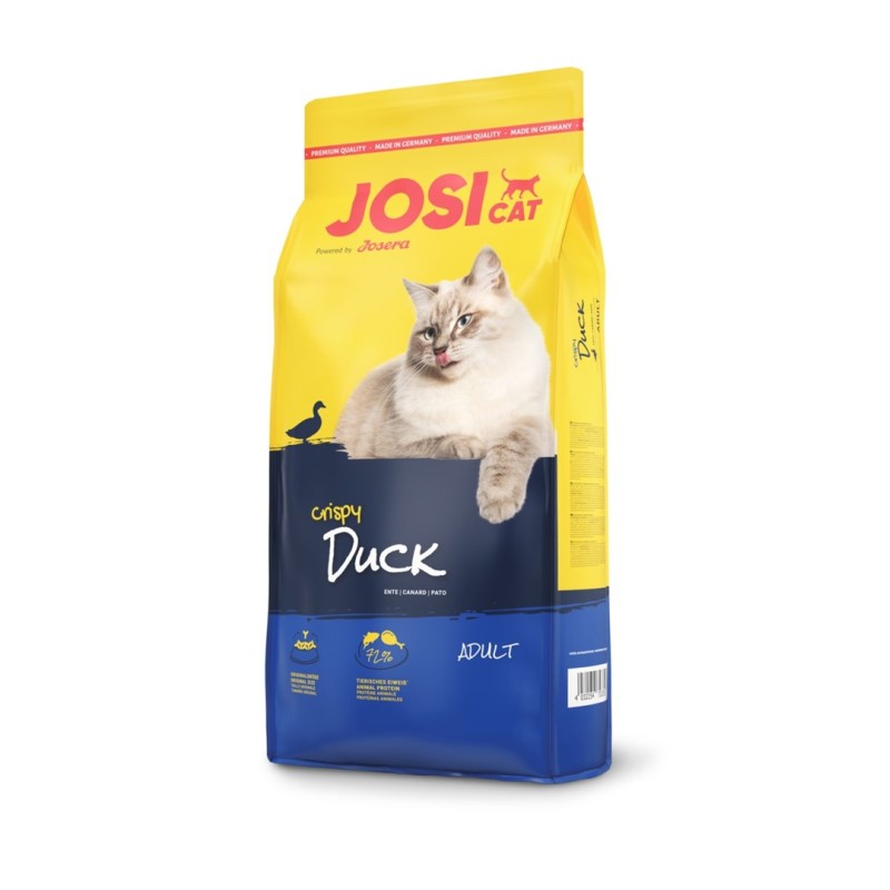 Josera JosiCat Crispy Duck 18kg cats dry food Adult