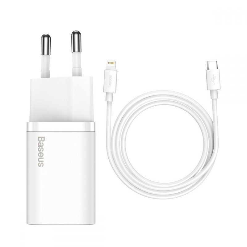 Baseus TZCCSUP-B02 mobile device charger Universal White AC Fast charging Indoor Baseus TZCCSUP-B02 mobile device charger Universal White AC Fast charging Indoor