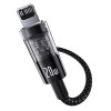 Baseus Gem USB-C to iP fast charging cable 1 m 20 W Black