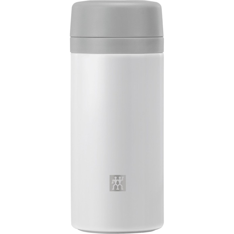 ZWILLING Thermo 39500-511-0 white 420ml thermal container with tea brewer ZWILLING Thermo 39500-511-0 white 420ml thermal container with tea brewer