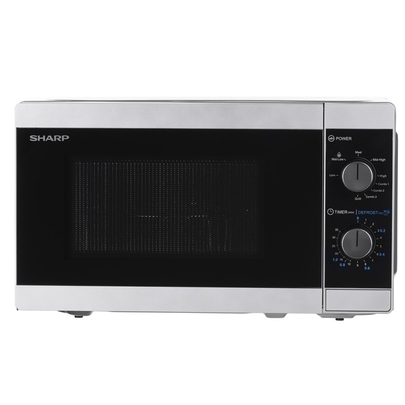 Sharp Home Appliances YC-MG01E-S microwave Countertop Combination microwave 20 L 800 W Black, Grey Sharp Home Appliances YC-MG01E-S microwave Countertop Combination microwave 20 L 800 W Black, Grey