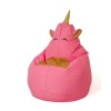 Unicorn pink XL 130 x 90 cm Sako bag pouffe Unicorn pink XL 130 x 90 cm Sako bag pouffe