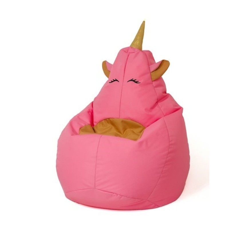 Unicorn pink XL 130 x 90 cm Sako bag pouffe Unicorn pink XL 130 x 90 cm Sako bag pouffe