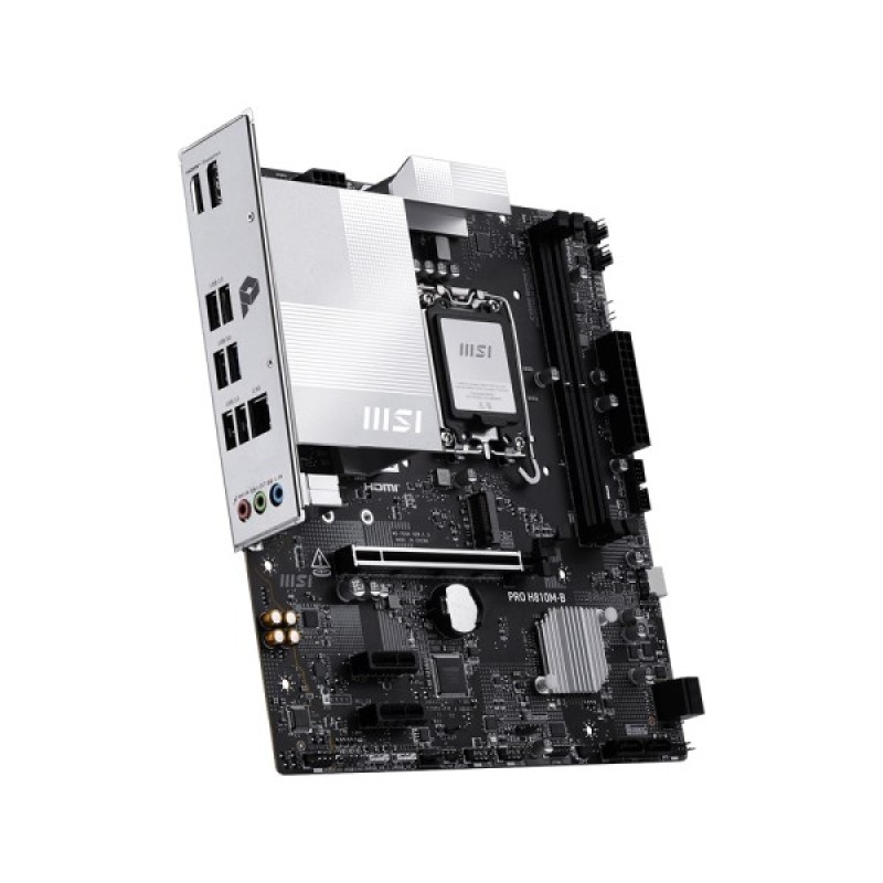 MSI PRO H810M-B motherboard Intel H810 LGA 1851 (Socket V1) micro ATX