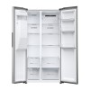 Haier SBS 90 Serie 5 HSR5918DIMP Free-standing double-sided fridge-freezer combination 511 l D Platinum, stainless steel
