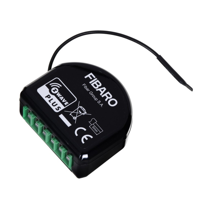 Fibaro Dimmer 2 electrical relay Black Fibaro Dimmer 2 electrical relay Black