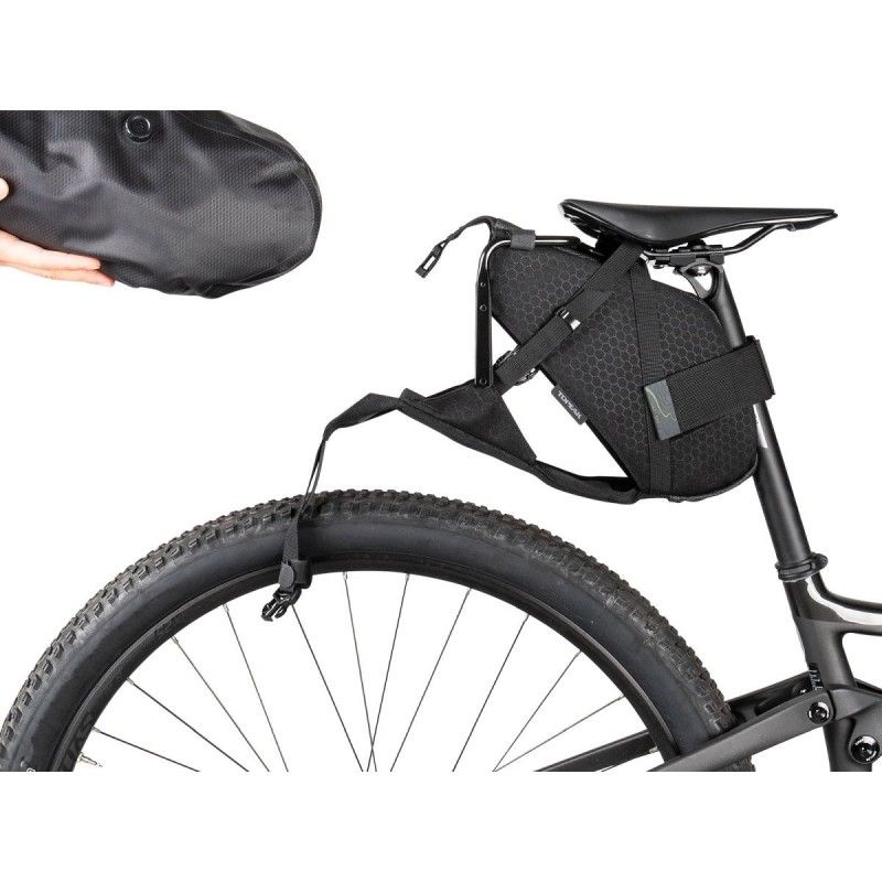 Topeak BackLoader X Bike Bag, 15 L, Black Topeak BackLoader X Bike Bag, 15 L, Black