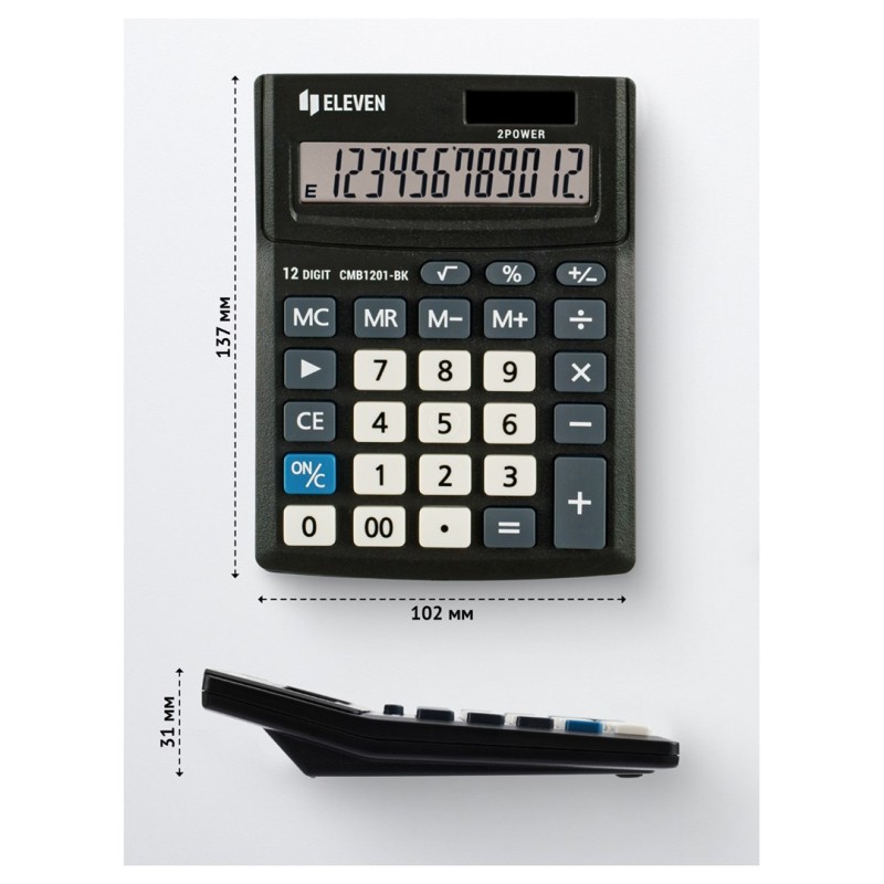 Eleven office calculator CMB1201-BK Eleven office calculator CMB1201-BK