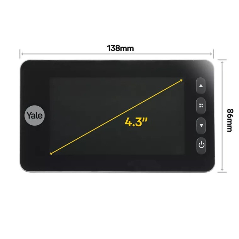 Yale 45-5800-1443-00-6011 digital door viewer Yale 45-5800-1443-00-6011 digital door viewer