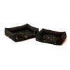 GO GIFT Dog bed XL - brown - 75x55x15 cm GO GIFT Dog bed XL - brown - 75x55x15 cm