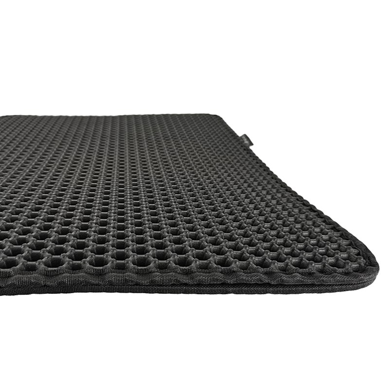 DIAMENTIQ Cat mat black rectangle - cat litter tray mat - 40 x 50cm DIAMENTIQ Cat mat black rectangle - cat litter tray mat - 40 x 50cm