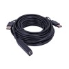 UNITEK Y-278 USB cable USB 2.0 10 m 2 x USB A USB A Black