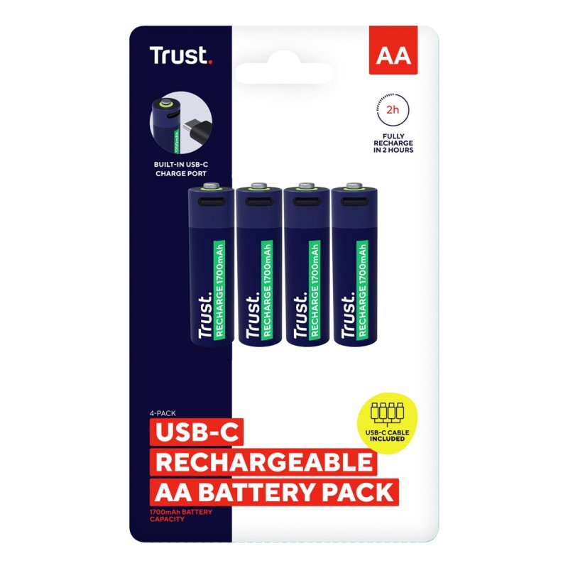 Trust 25631 household battery Rechargeable battery AA Trust 25631 household battery Rechargeable battery AA
