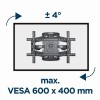 Gembird WM-75ST-01 TV mount 190.5 cm (75 Gembird WM-75ST-01 TV mount 190.5 cm (75