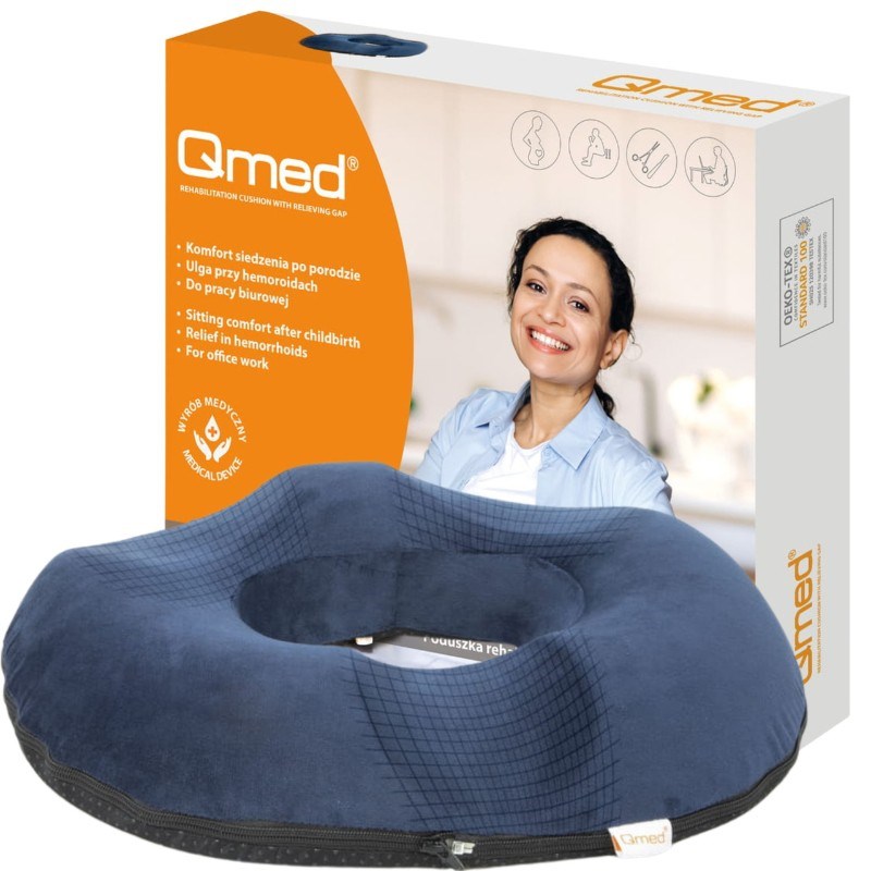 Rehabilitation pillow with a hole QMED Rehabilitation pillow with a hole QMED