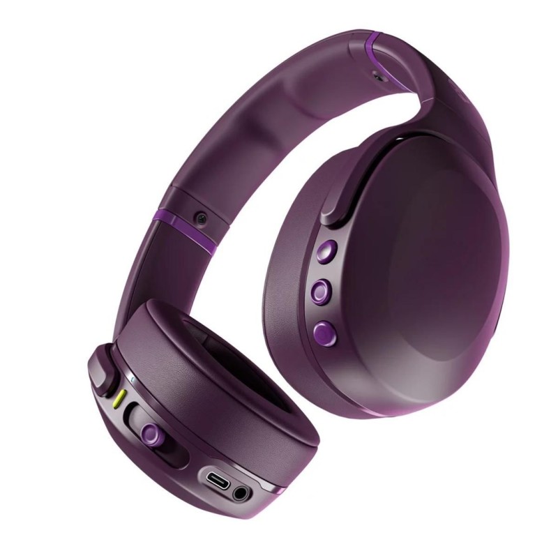SKULLCANDY CRUSHER EVO WIRELESS MIDNIGHT PLUM HEADPHONES