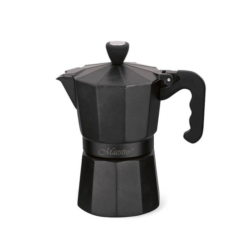 Maestro 3 cup coffee machine MR-1666-3-BLACK black Maestro 3 cup coffee machine MR-1666-3-BLACK black