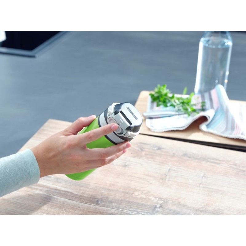 Leifheit 03249 travel mug 350 ml Black, Green Stainless steel Leifheit 03249 travel mug 350 ml Black, Green Stainless steel