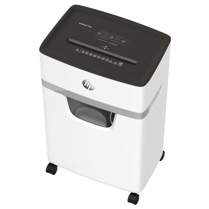 HP ONESHRED 15CC 20L paper shredder Micro-cut shredding HP ONESHRED 15CC 20L paper shredder Micro-cut shredding