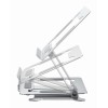 Gembird NBS-D1-03 laptop stand Silver 39.6 cm (15.6 Gembird NBS-D1-03 laptop stand Silver 39.6 cm (15.6
