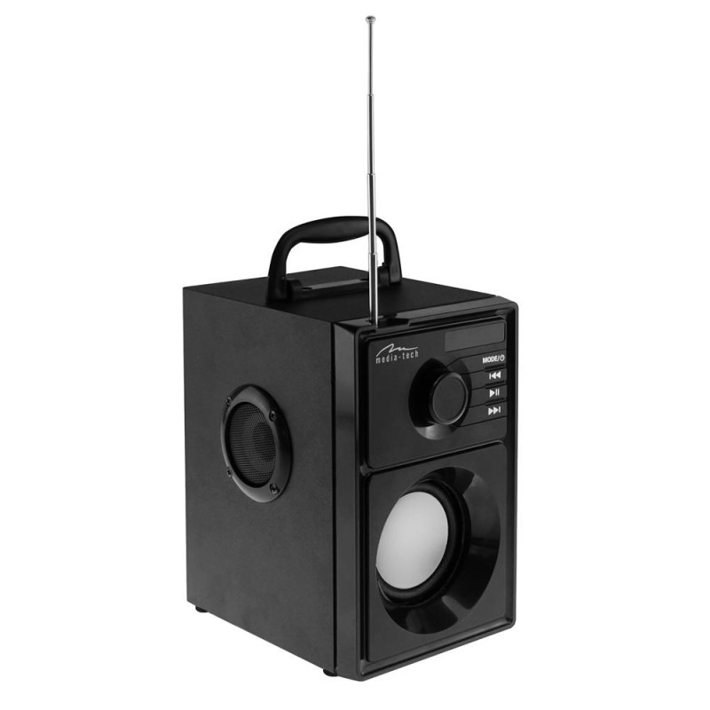 MEDIA-TECH WIRELESS BOOMBOX SPEAKER MT3179 MEDIA-TECH WIRELESS BOOMBOX SPEAKER MT3179