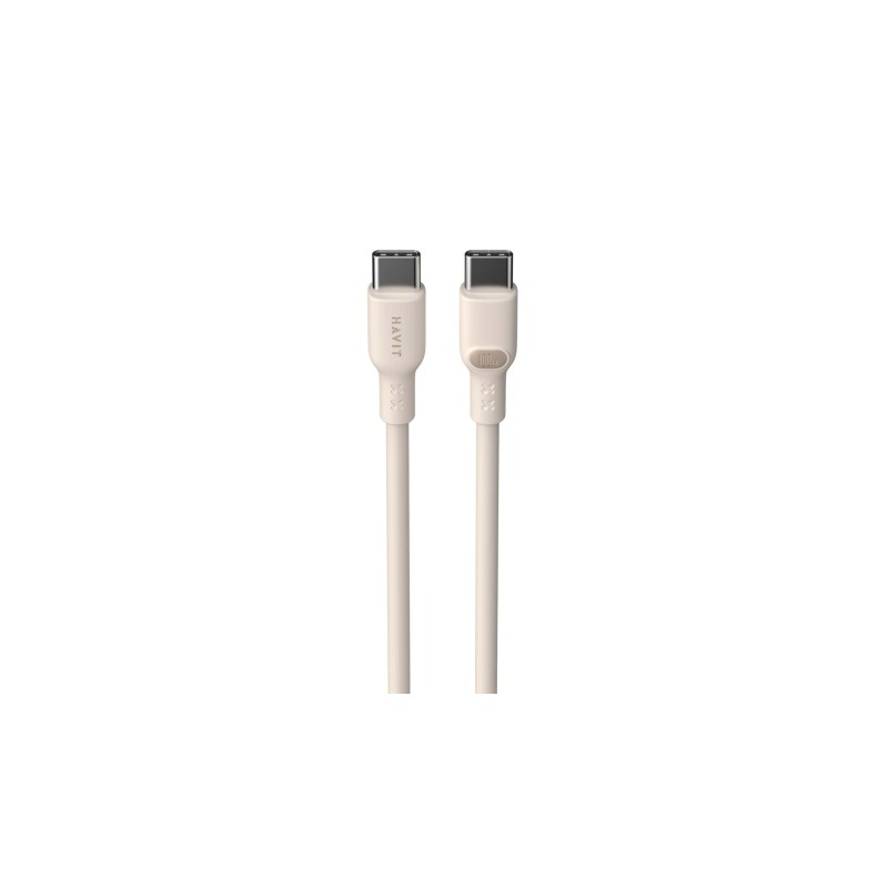 Havit Type C cable CB6284 2.0m (beige) Havit Type C cable CB6284 2.0m (beige)