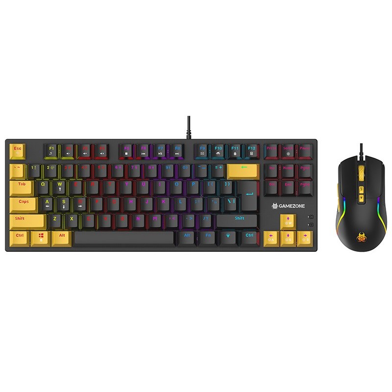 Tracer mouse and mechanical keyboard set GAMEZONE HORNET87 USB Tracer mouse and mechanical keyboard set GAMEZONE HORNET87 USB