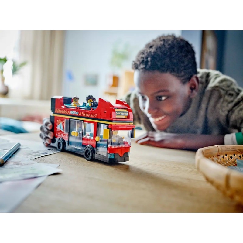 LEGO CITY 60407 Red Double-Decker Sightseeing Bus LEGO CITY 60407 Red Double-Decker Sightseeing Bus