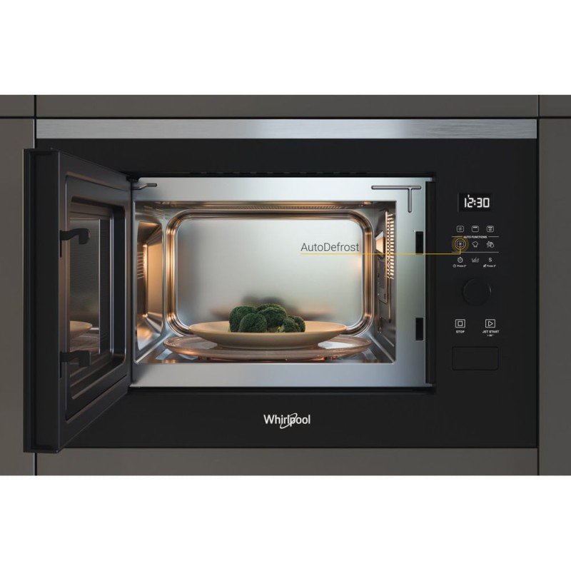 Whirlpool WMF250G Stainless steel Grill microwave Built-in 25 L 900 W Whirlpool WMF250G Stainless steel Grill microwave Built-in 25 L 900 W