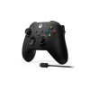 Microsoft Xbox Wireless Controller + USB-C Cable Black Gamepad Analogue / Digital PC, Xbox One, Xbox One S, Xbox One X, Xbox Series S, Xbox Series X Microsoft Xbox Wireless Controller + USB-C Cable Black Gamepad Analogue / Digital PC, Xbox One, Xbox One S, Xbox One X, Xbox Series S, Xbox Series X