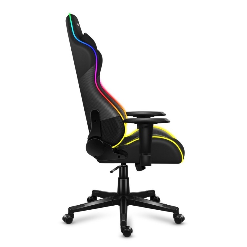 Huzaro Force 6.2 RGB PC gaming chair Bucket (cradle) seat Black Huzaro Force 6.2 RGB PC gaming chair Bucket (cradle) seat Black