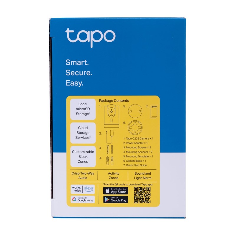 TP-Link Tapo Pan/Tilt AI Home Security Wi-Fi Camera TP-Link Tapo Pan/Tilt AI Home Security Wi-Fi Camera